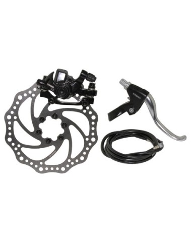 Diskette Brake Rear Set Black/Chrome